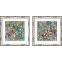 Framed 'Confetti 2 Piece Framed Art Print Set' border=