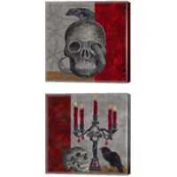 Framed 'Something Wicked 2 Piece Canvas Print Set' border=