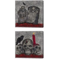 Framed 'Something Wicked 2 Piece Canvas Print Set' border=