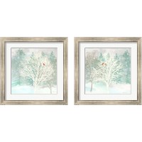 Framed 'Winter Wonder 2 Piece Framed Art Print Set' border=