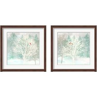 Framed 'Winter Wonder 2 Piece Framed Art Print Set' border=