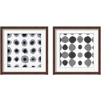 Framed 'Watermark Black and White 2 Piece Framed Art Print Set' border=