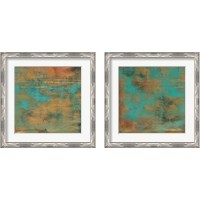 Framed 'Rustic Elegance 2 Piece Framed Art Print Set' border=