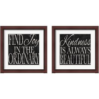 Framed Kindness and Joy Signs 2 Piece Framed Art Print Set