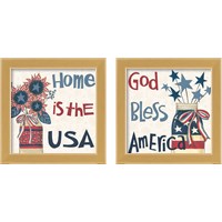 Framed American Country 2 Piece Framed Art Print Set