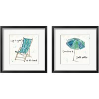 Framed Beach Divas 2 Piece Framed Art Print Set