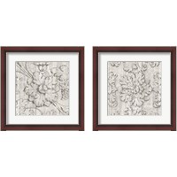 Framed Italian Scroll on Driftwood 2 Piece Framed Art Print Set