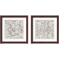 Framed Italian Scroll on Driftwood 2 Piece Framed Art Print Set