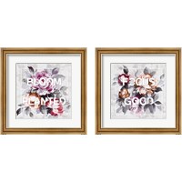 Framed Bloom Where You Are Planted 2 Piece Framed Art Print Set