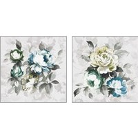 Framed 'Bloom Where You Are Planted Spring No Words 2 Piece Art Print Set' border=