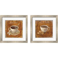 Framed Coffee Time on Wood 2 Piece Framed Art Print Set