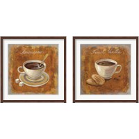 Framed Coffee Time on Wood 2 Piece Framed Art Print Set