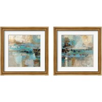 Framed Morning Fjord Square 2 Piece Framed Art Print Set