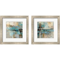 Framed Morning Fjord Square 2 Piece Framed Art Print Set