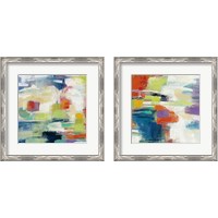 Framed Island Town 2 Piece Framed Art Print Set