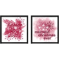 Framed Merriest Christmas Ever 2 Piece Framed Art Print Set