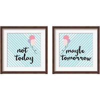 Framed 'Today & Tomorrow 2 Piece Framed Art Print Set' border=