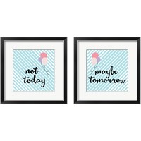 Framed 'Today & Tomorrow 2 Piece Framed Art Print Set' border=