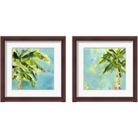 Framed Palm Tree Afternoon 2 Piece Framed Art Print Set