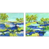 Framed 'Another Sunny Day 2 Piece Art Print Set' border=
