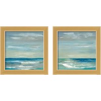 Framed Early Morning Waves 2 Piece Framed Art Print Set