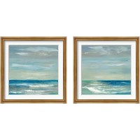 Framed Early Morning Waves 2 Piece Framed Art Print Set