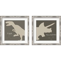 Framed Dino 2 Piece Framed Art Print Set