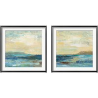 Framed Sunset Beach 2 Piece Framed Art Print Set