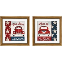 Framed Americana 2 Piece Framed Art Print Set