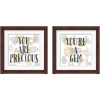 Framed You Are Precious & A Gem 2 Piece Framed Art Print Set