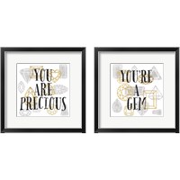 Framed You Are Precious & A Gem 2 Piece Framed Art Print Set