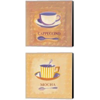 Framed 'Coffee 2 Piece Canvas Print Set' border=