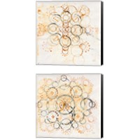 Framed Henna Mandala 2 Piece Canvas Print Set