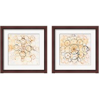 Framed 'Henna Mandala 2 Piece Framed Art Print Set' border=
