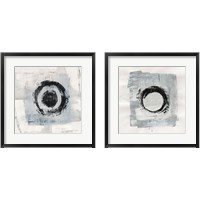 Framed Zen Circle 2 Piece Framed Art Print Set
