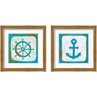 Framed Ahoy  2 Piece Framed Art Print Set