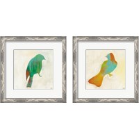 Framed 'Flight Patterns Bird 2 Piece Framed Art Print Set' border=