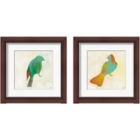 Framed 'Flight Patterns Bird 2 Piece Framed Art Print Set' border=