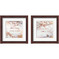 Framed 'Autumn Calling 2 Piece Framed Art Print Set' border=