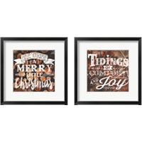 Framed 'Comfort and Joy 2 Piece Framed Art Print Set' border=