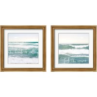 Framed Feel the Waves 2 Piece Framed Art Print Set