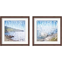 Framed Coastal Adventures 2 Piece Framed Art Print Set
