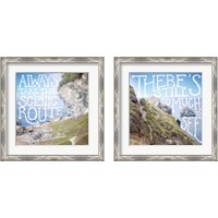 Framed 'Coastal Adventures 2 Piece Framed Art Print Set' border=