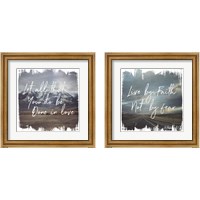 Framed 'Wild Wishes 2 Piece Framed Art Print Set' border=