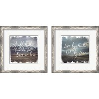 Framed 'Wild Wishes 2 Piece Framed Art Print Set' border=