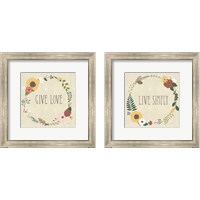 Framed Autumn Garden 2 Piece Framed Art Print Set