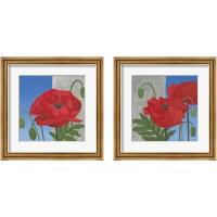 Framed More Poppies 2 Piece Framed Art Print Set