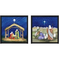 Framed Christmas in Bethlehem 2 Piece Framed Art Print Set