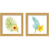Framed 'Treasures of the Tropics 2 Piece Framed Art Print Set' border=
