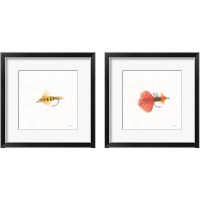 Framed Gone Fishin 2 Piece Framed Art Print Set